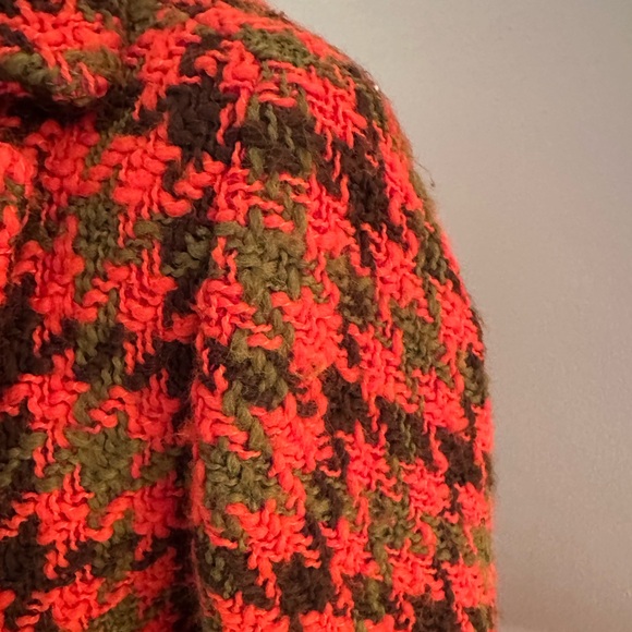 J.CREW NALYA HOUNDSTOOTH ITALIAN WOOL CAR COAT - Picture 8 of 10